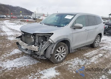 2020 Honda Pilot Awd Ex from USA, damaged, VIN 5FNYF6H31LB059860